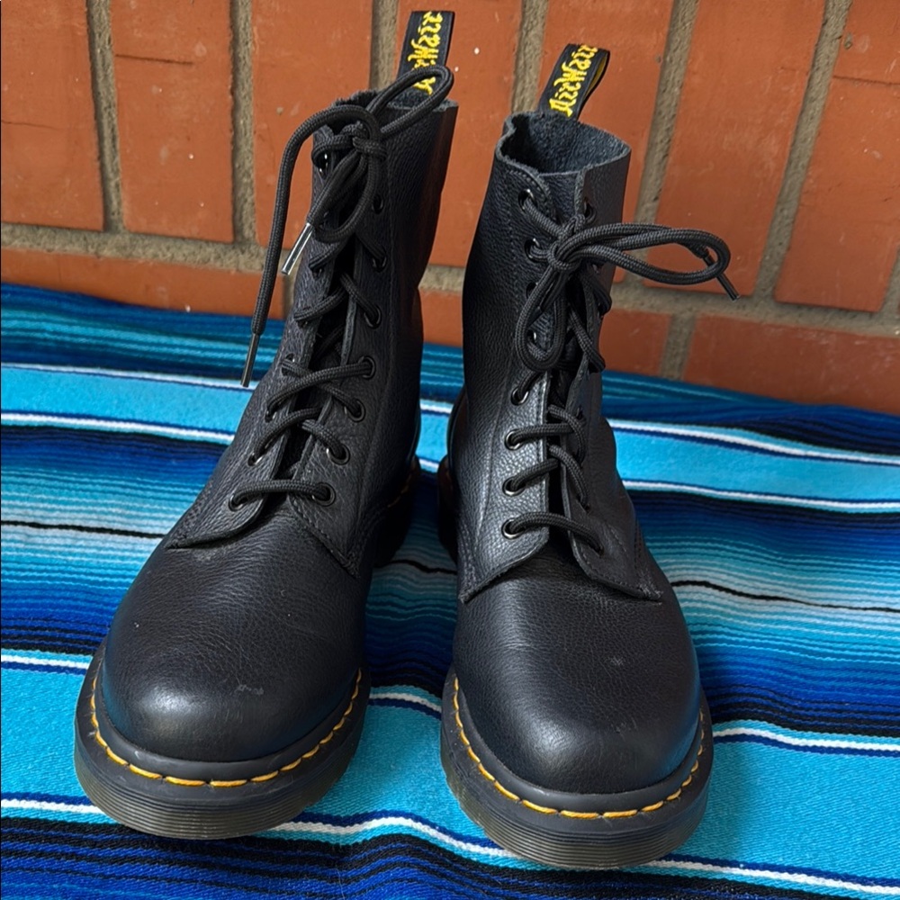 Dr. Martens Black Lace Up Boots